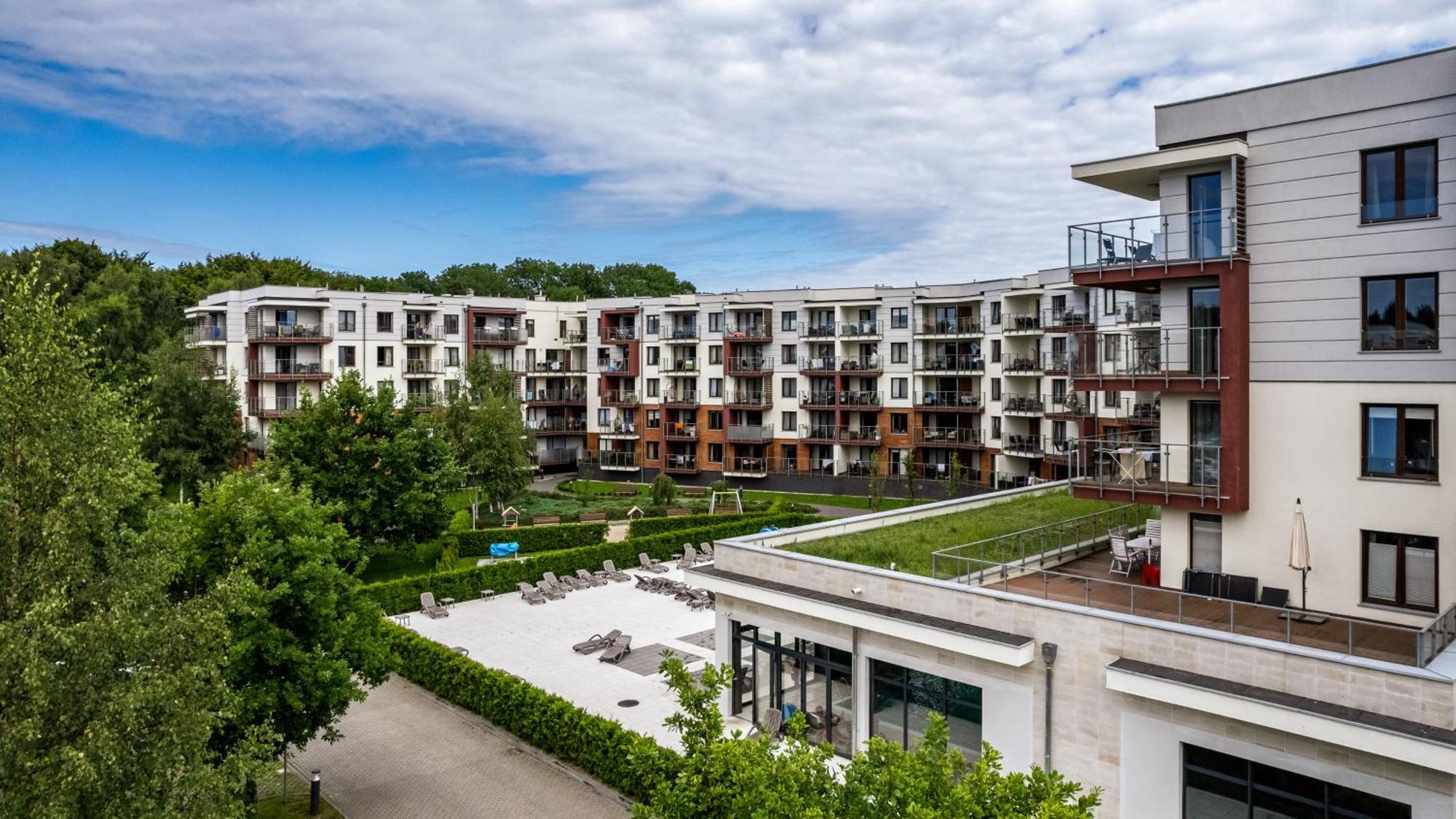 Apartamenty Sun & Snow Polanki Park Z Basenem Kołobrzeg Exterior foto